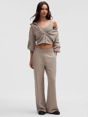 Lululemon 🍋 | XS/S | Lululemon Scuba Mid-Rise Wide-Leg Pant *Waffle